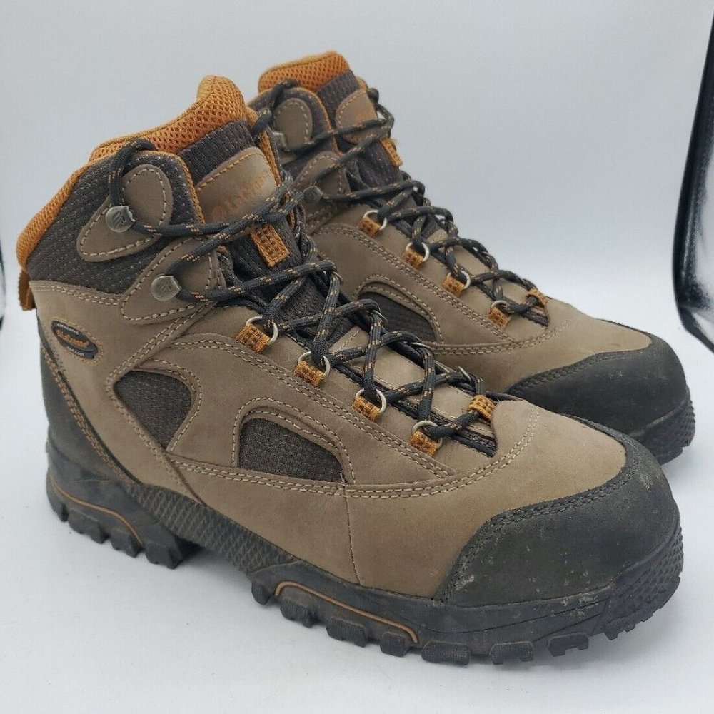 LaCrosse Steel Toe Work Boots Gridline 6” Leather Mens  Work Boots, Brown, NWT